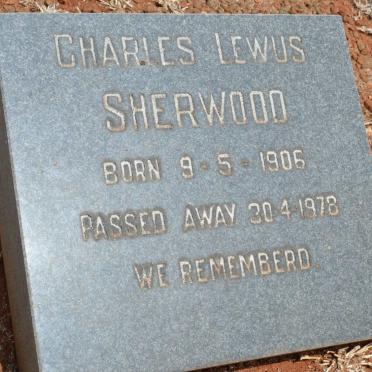 SHERWOOD Charles Lewus 1906-1978