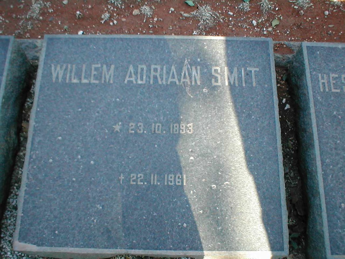 SMIT Willem Adriaan 1893-1961
