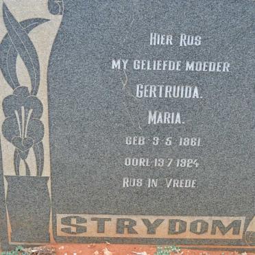 STRYDOM Gertruida Maria 1861-1924