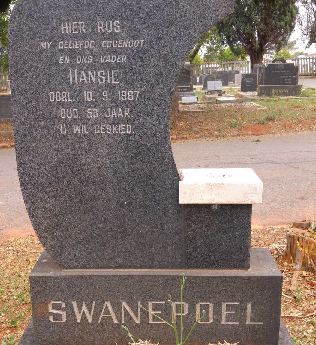 SWANEPOEL Hansie -1967