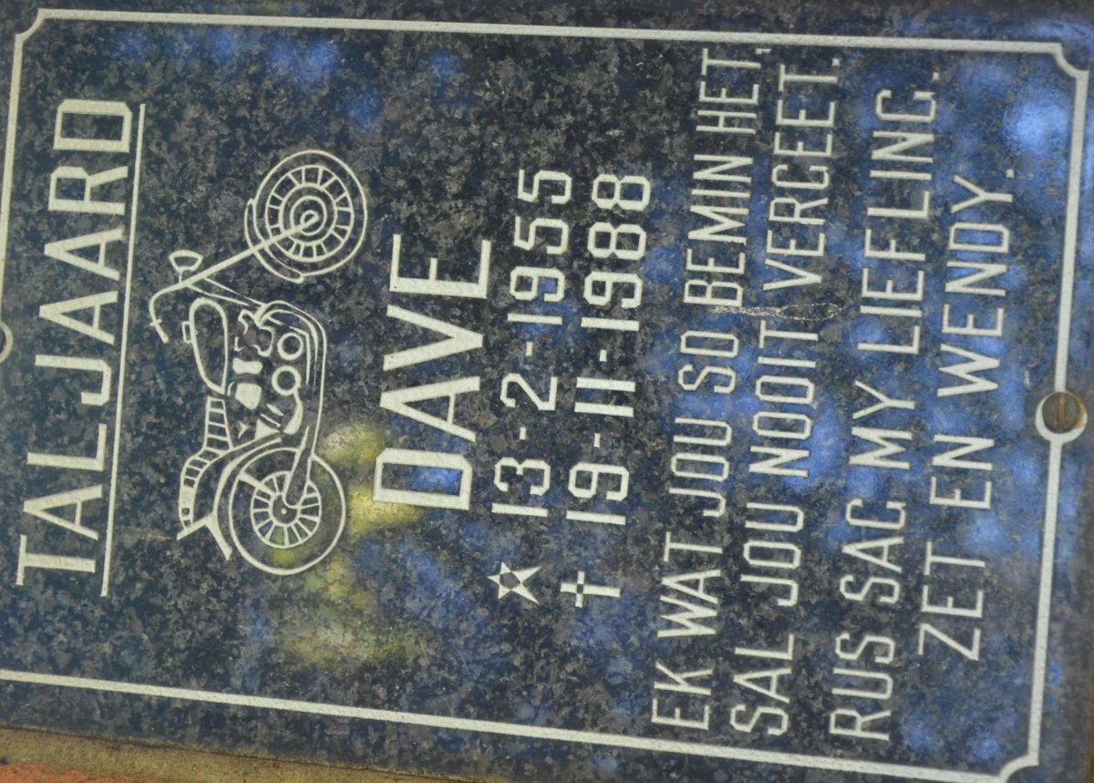TALJAARD Dave 1955-1988