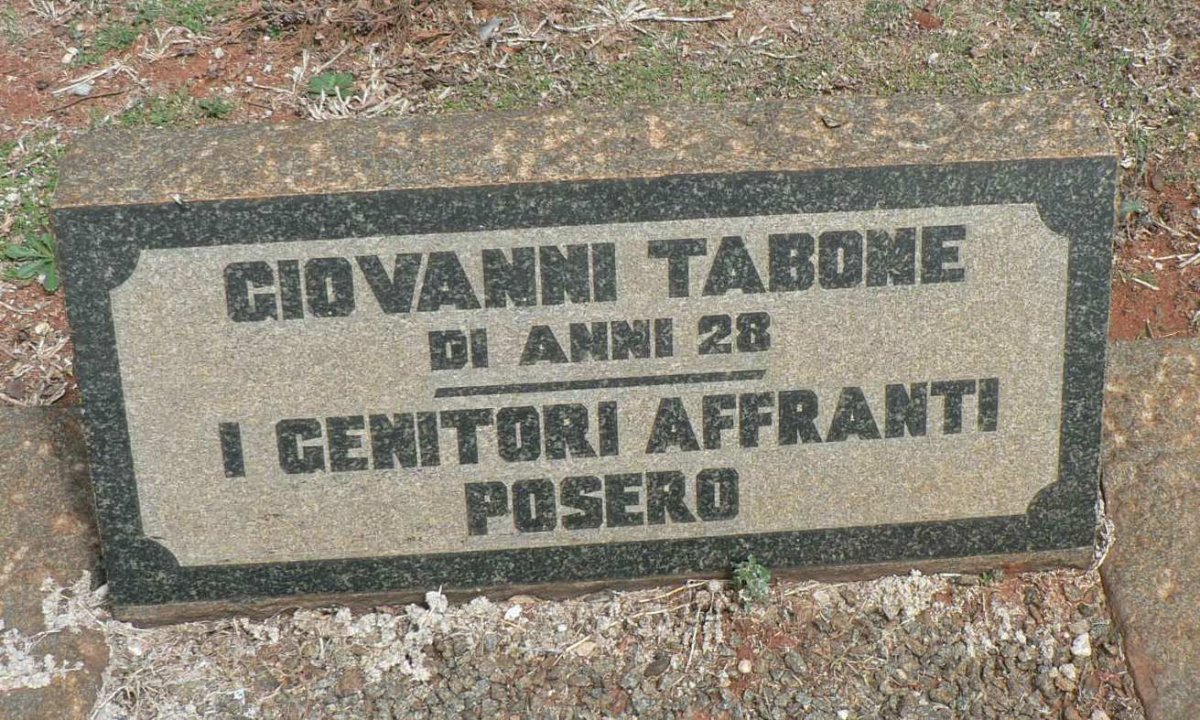 TABONE Giovanni