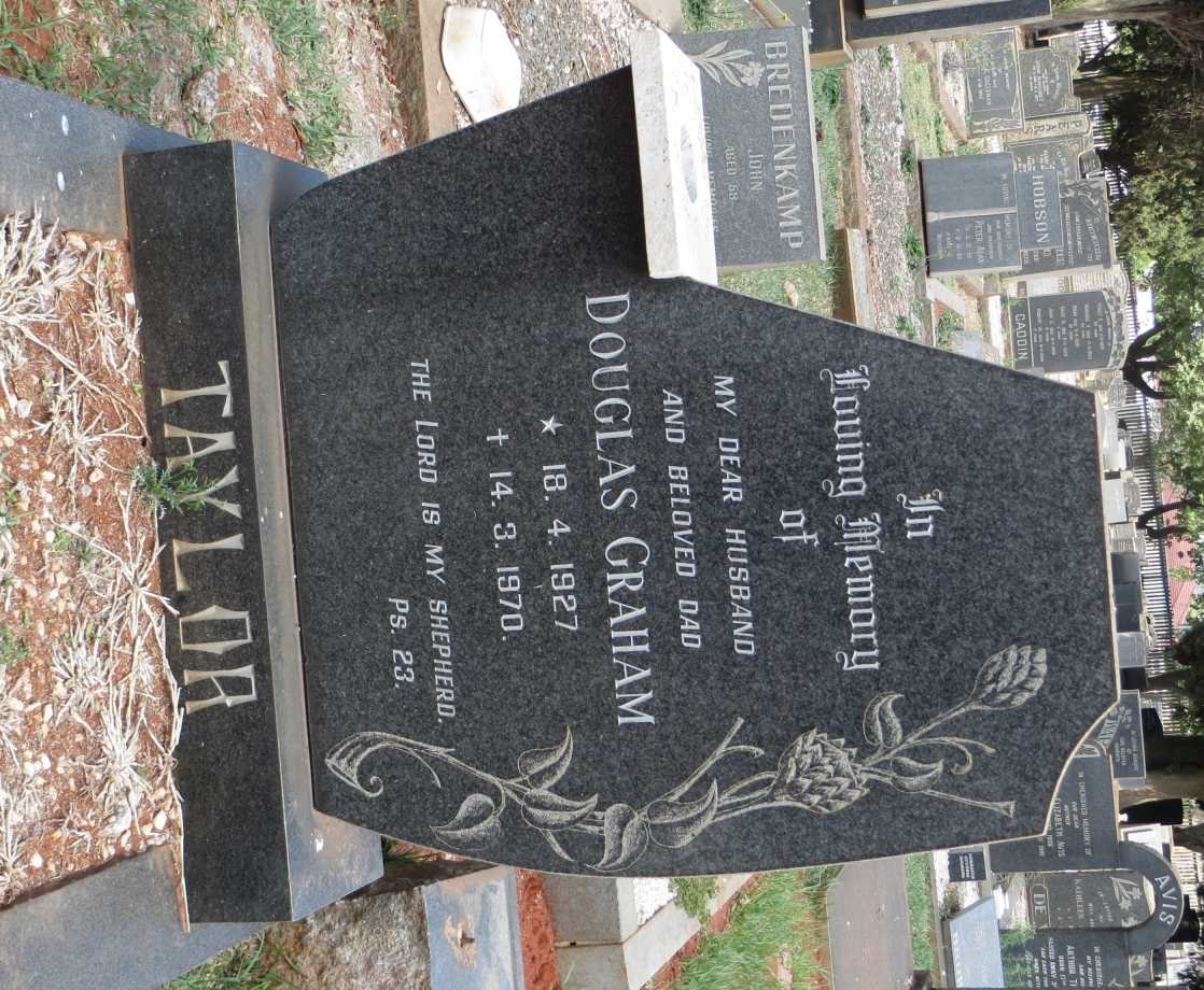 TAYLOR Douglas Graham 1927-1970