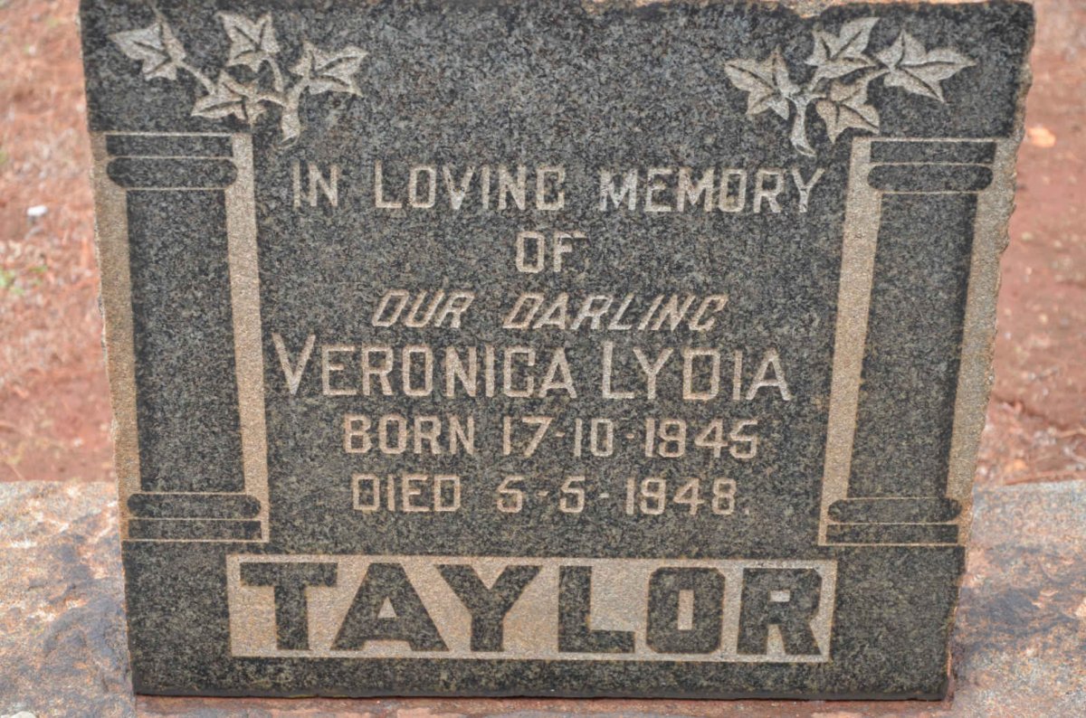 TAYLOR Veronica Lydia 1945-1948