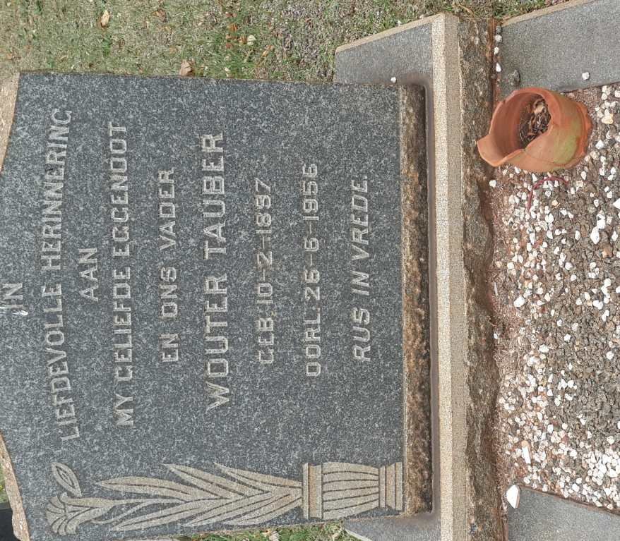 TAUBER Wouter 1897-1956