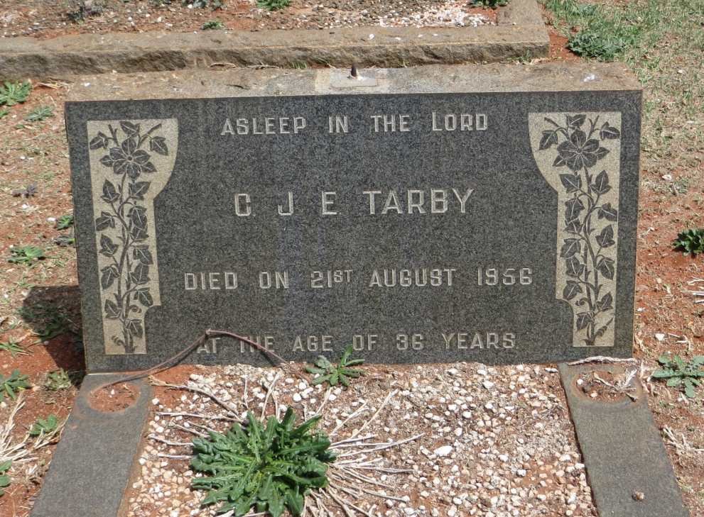TARBY C.J.E. -1956