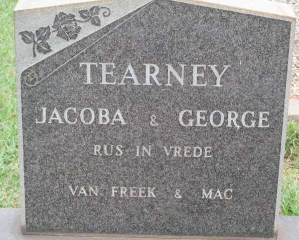 TEARNEY George &amp; Jacoba
