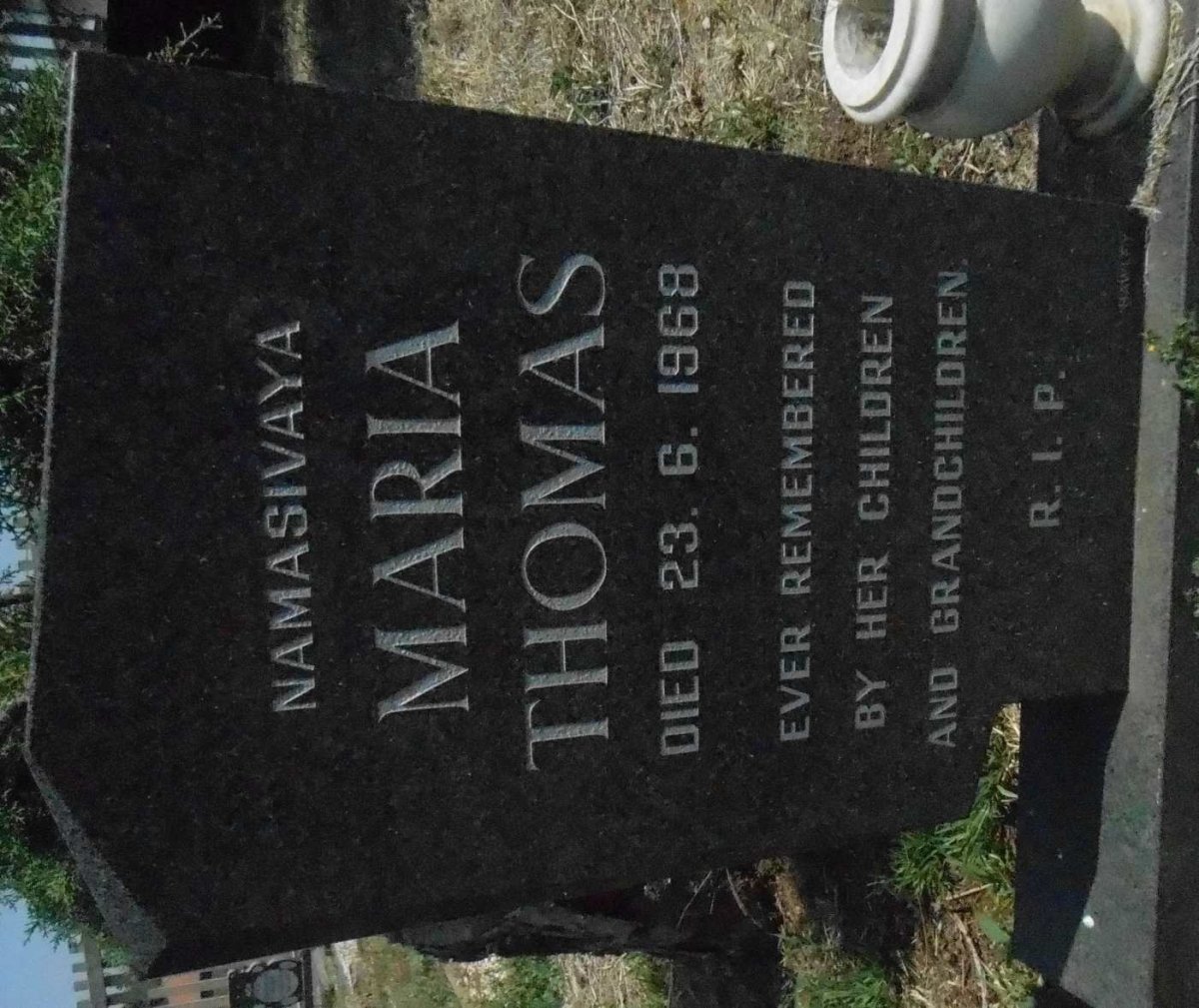 THOMAS Maria -1968