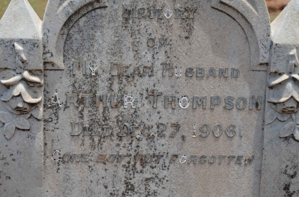 THOMPSON Arthur -1906