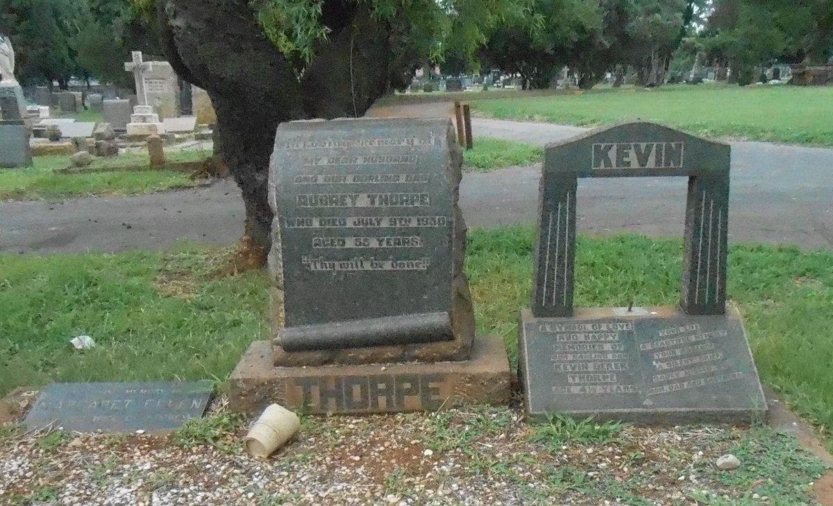 THORPE Aubrey -1930 &amp; Margaret Ellen -1906 :: THORPE Kevin Derek
