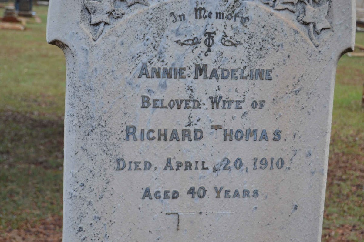 THOMAS Annie Madeline -1910