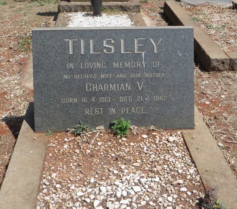 TILSLEY Charmian V. 1913-1962