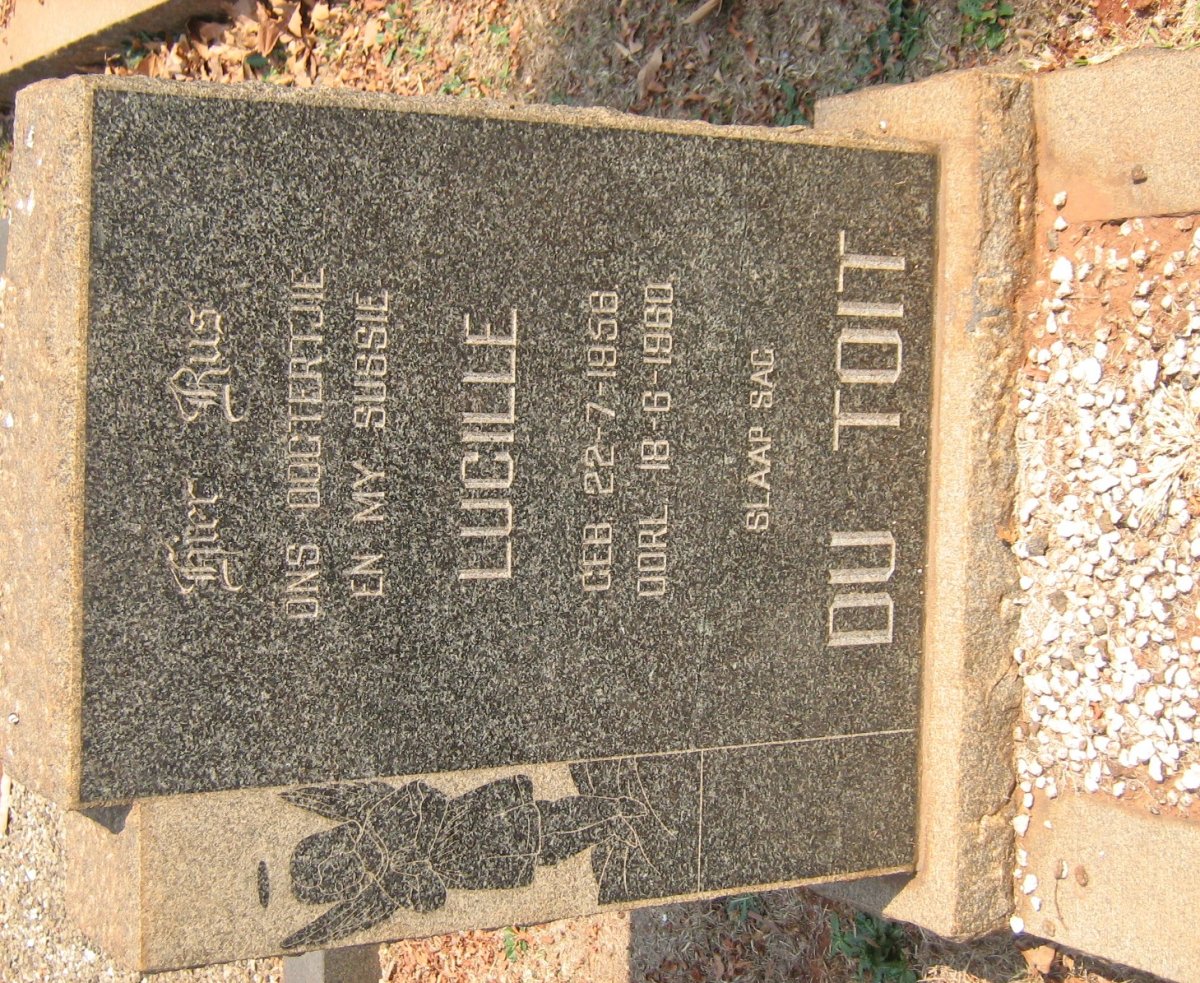 TOIT Lucille, du 1956-1960