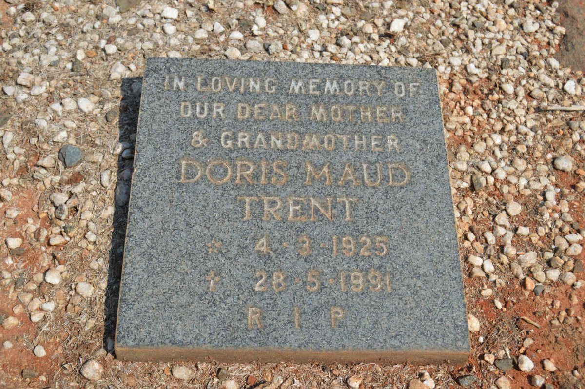 TRENT Doris Maud 1925-1991