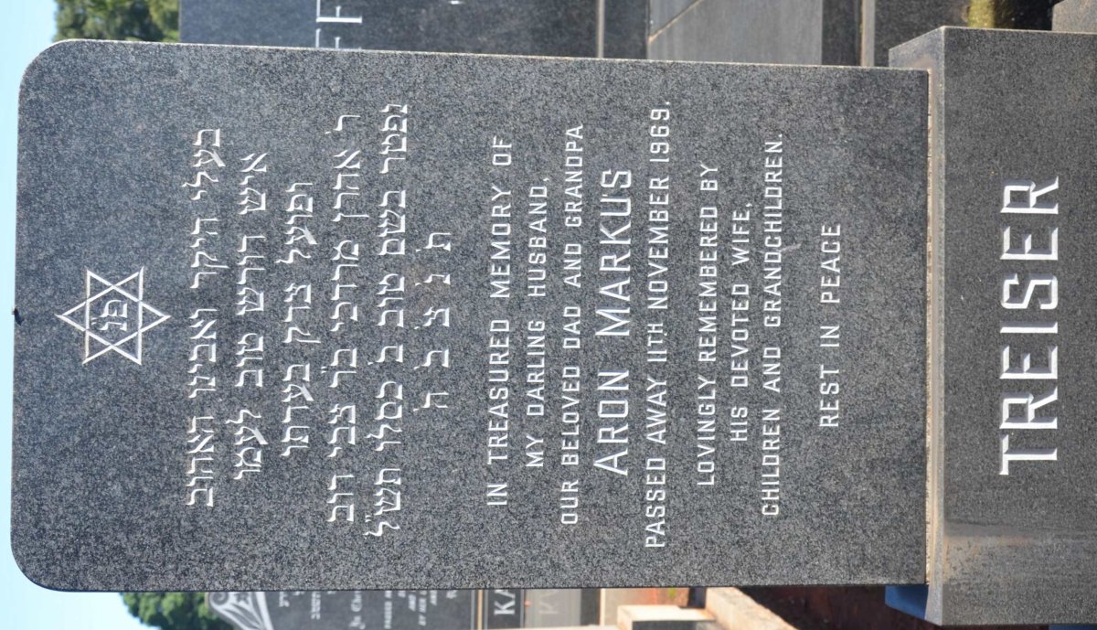 TREISER Aron Markus -1969