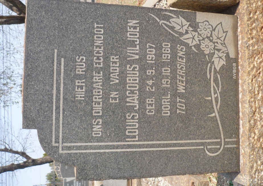 VILJOEN Louis Jacobus 1907-1960
