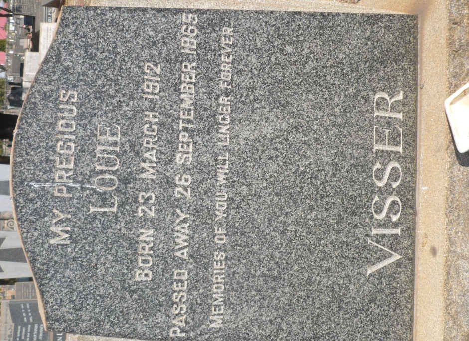 VISSER Louie 1912-1965