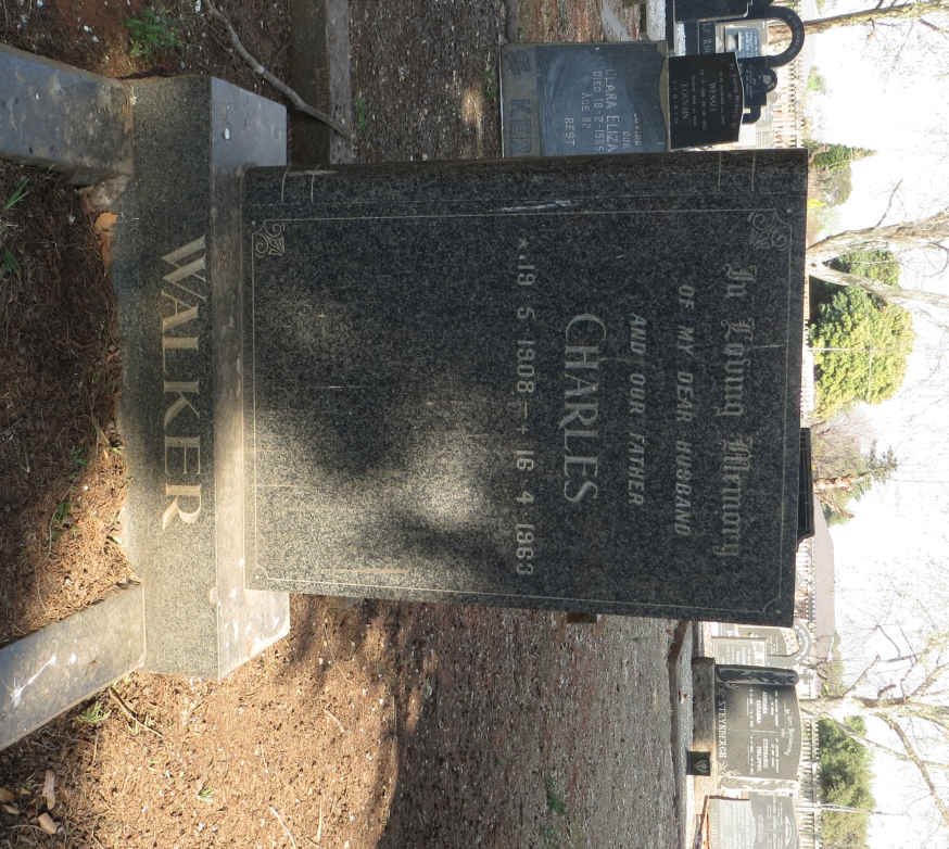 WALKER Charles 1908-1963