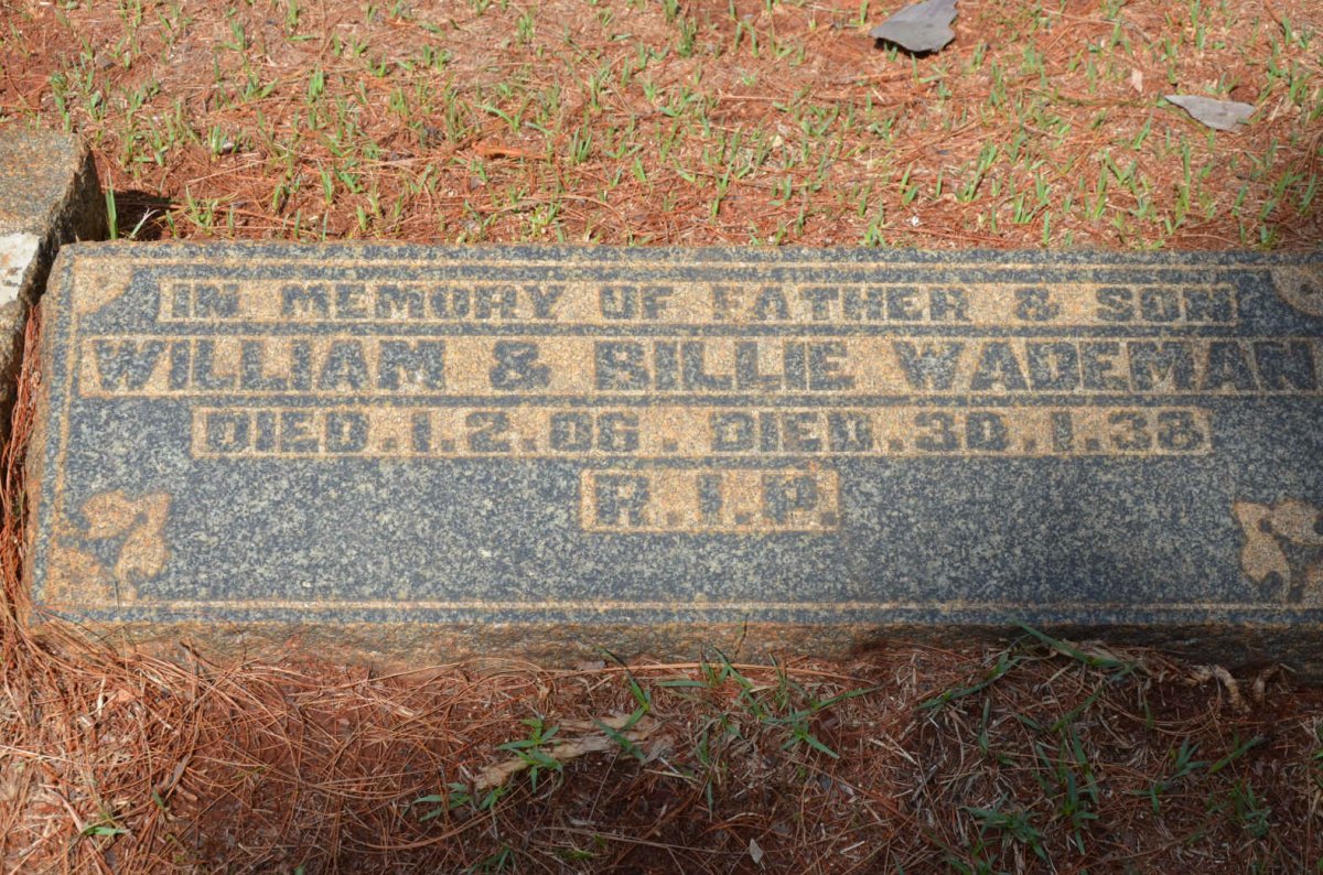 WADEMAN William -1906 :: WADEMAN Billie -1938