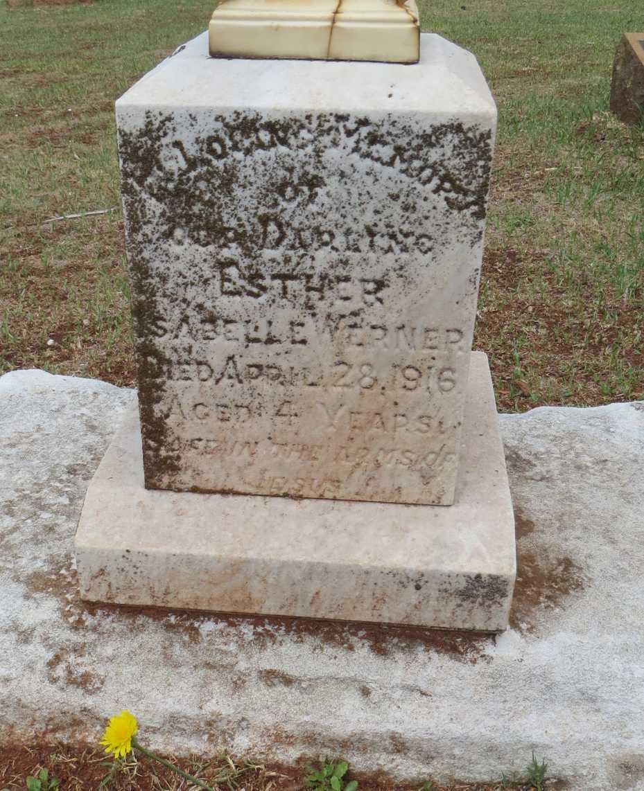 WERNER Esther Isabelle -1916