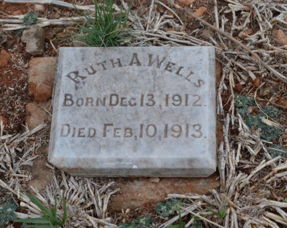 WELLS Ruth A. 1912-1913