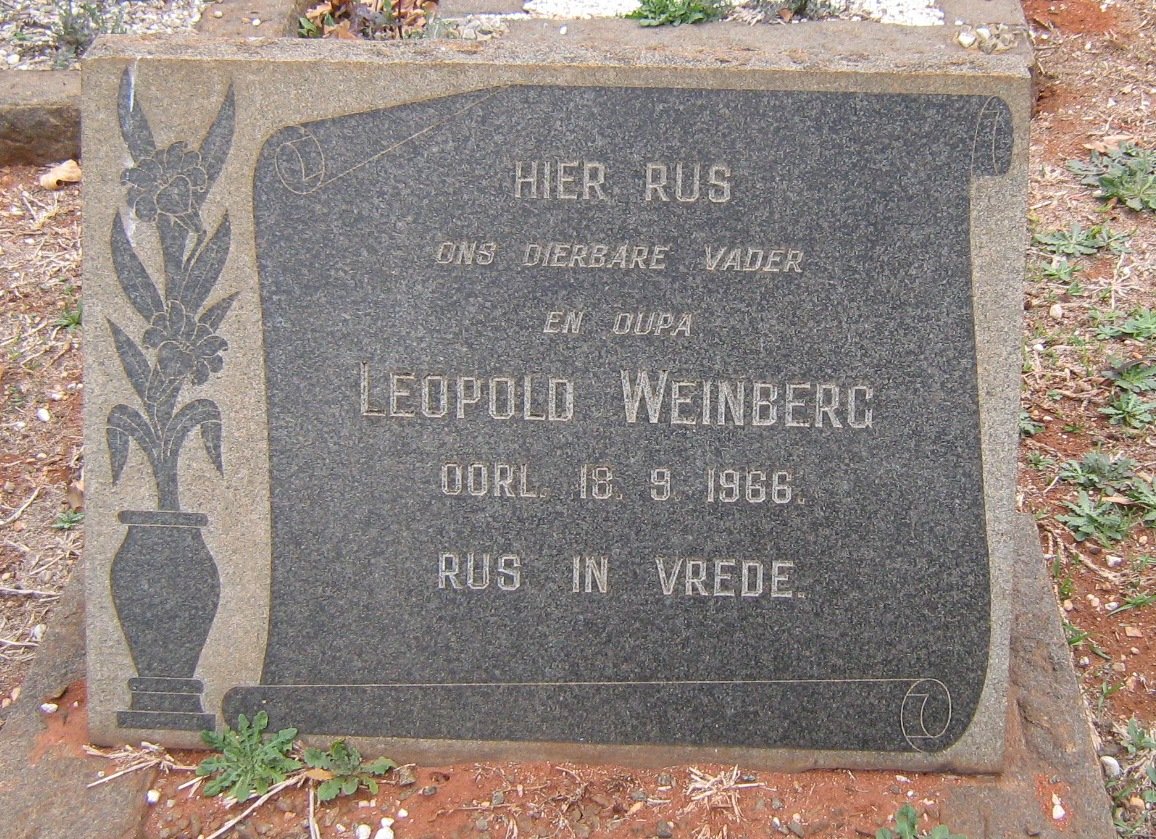 WEINBERG Leopold -1966