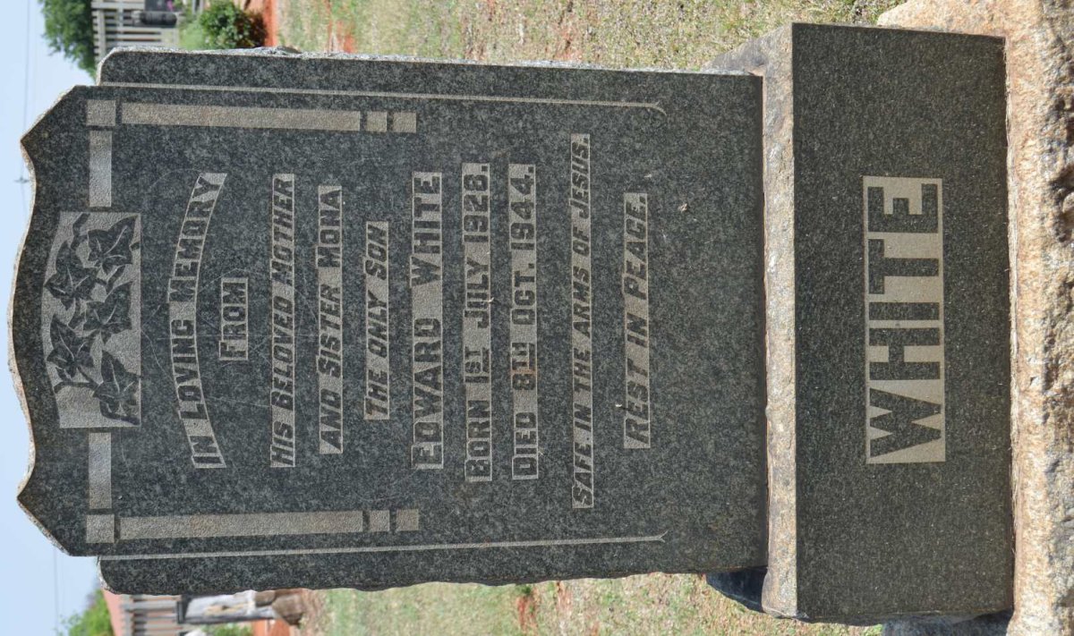 WHITE Edward 1928-1944