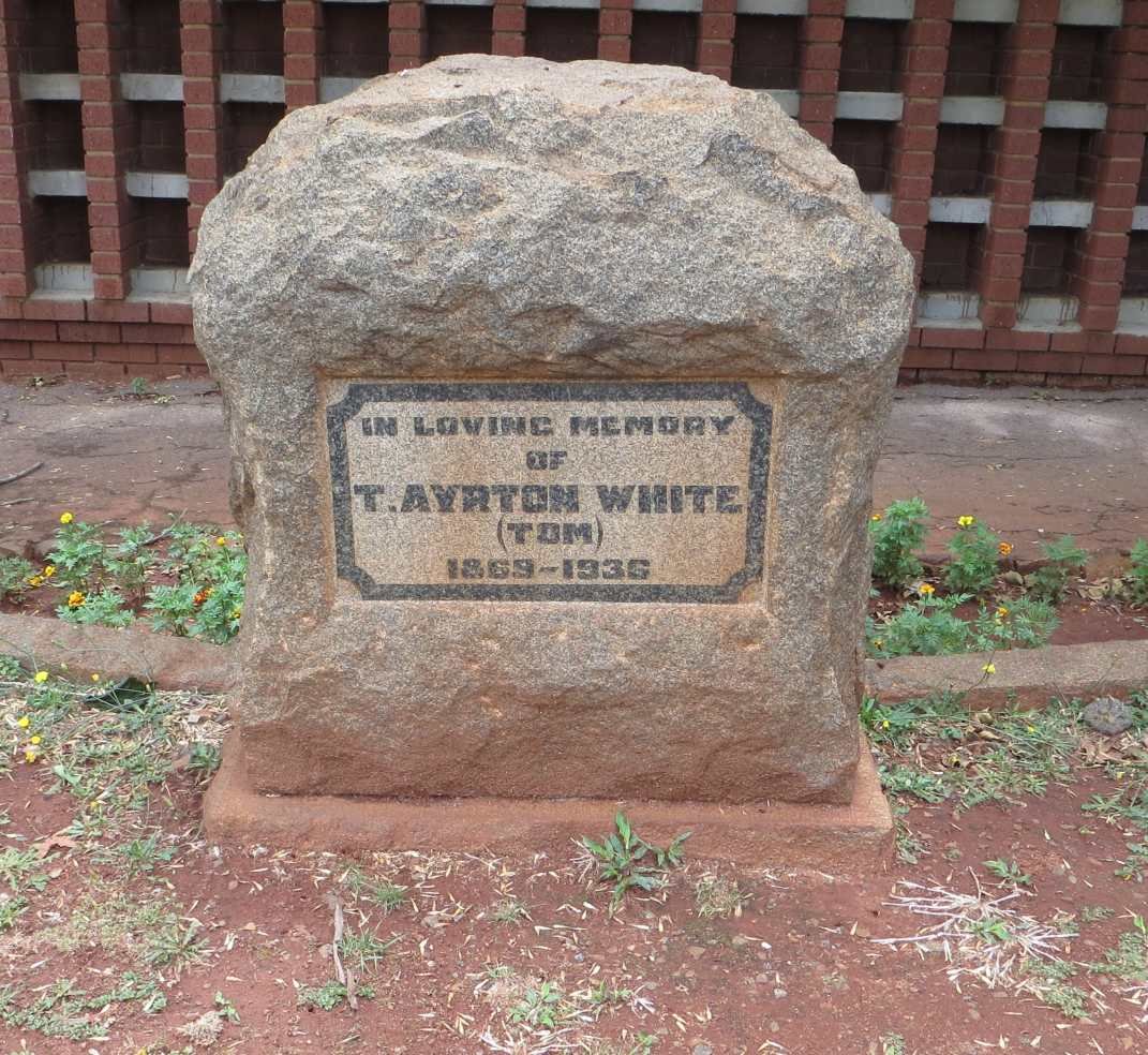 WHITE T. Ayrton 1869-1936