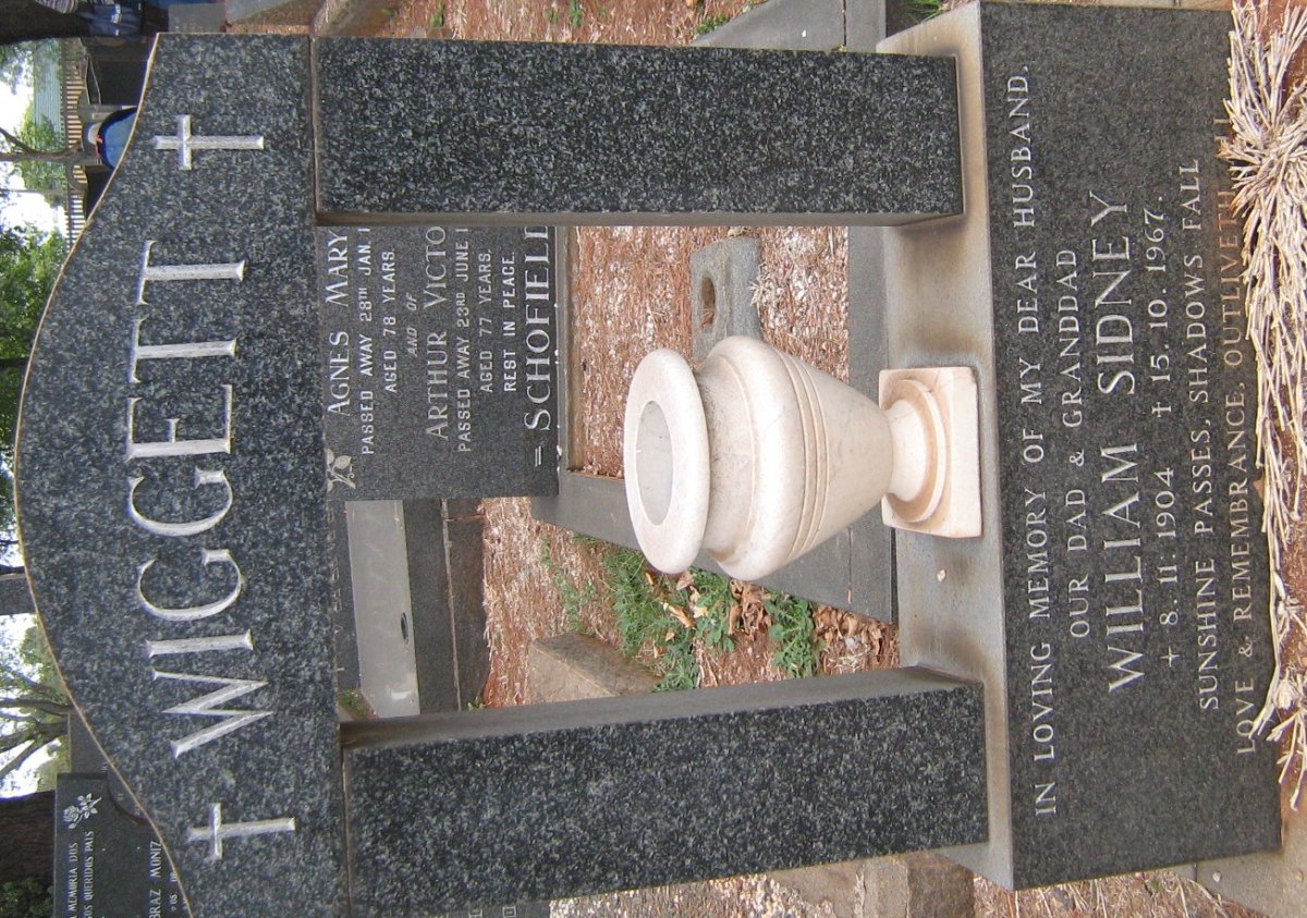 WIGGETT William Sidney 1904-1967