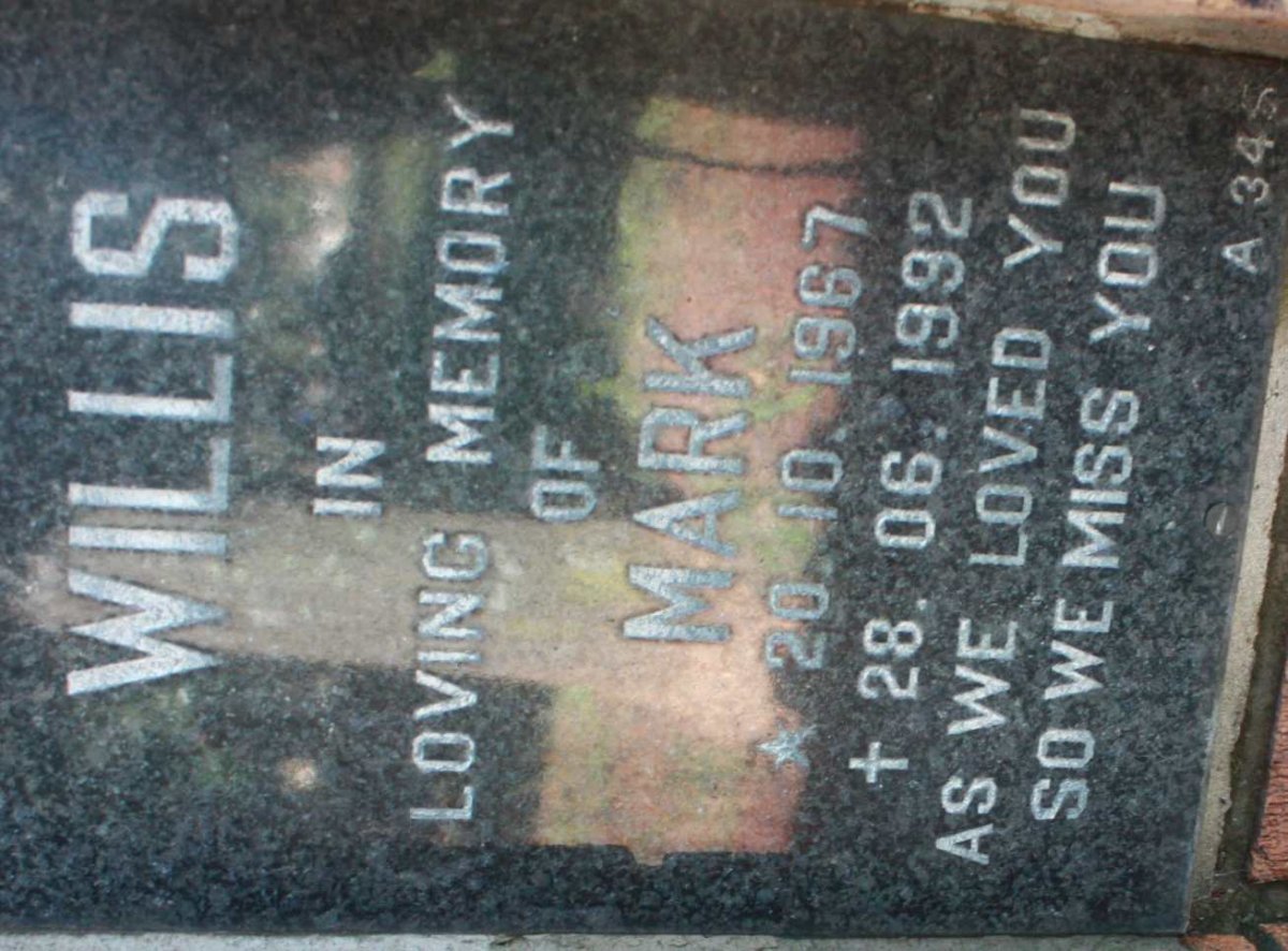 WILLIS Mark 1967-1992