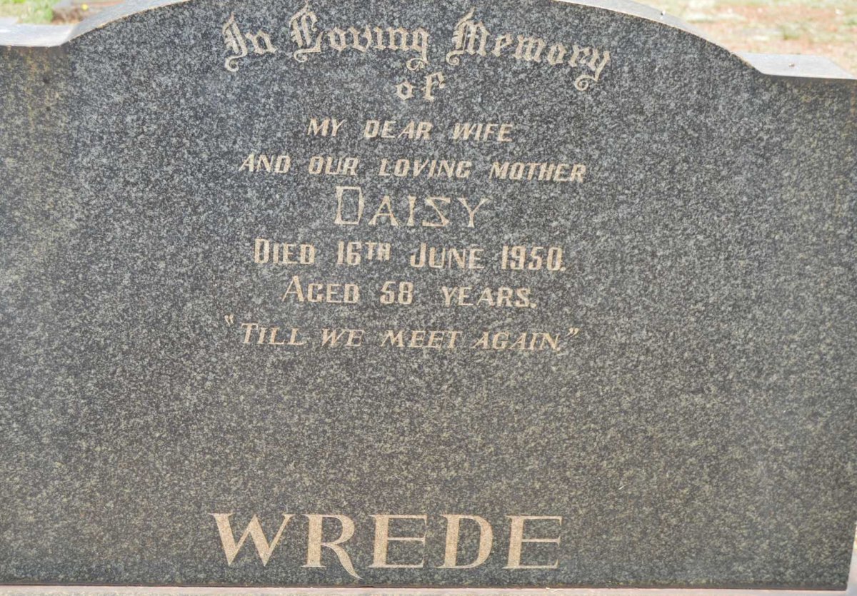 WREDE Daisy -1950