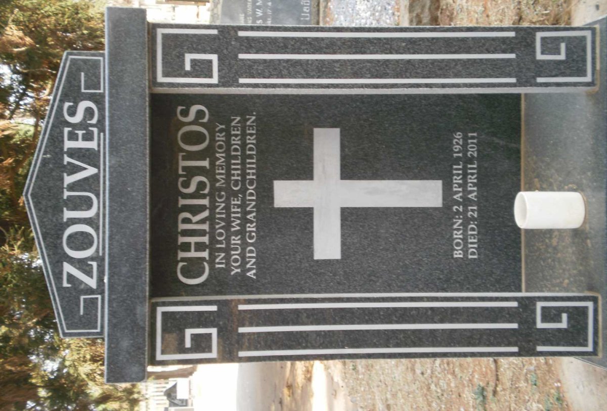 ZOUVES Christos 1926-2011