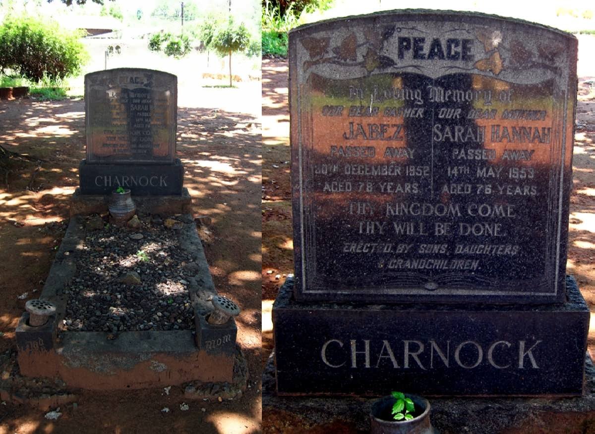 CHARNOCK Jabez -1952 &amp; Sarah Hannah -1959