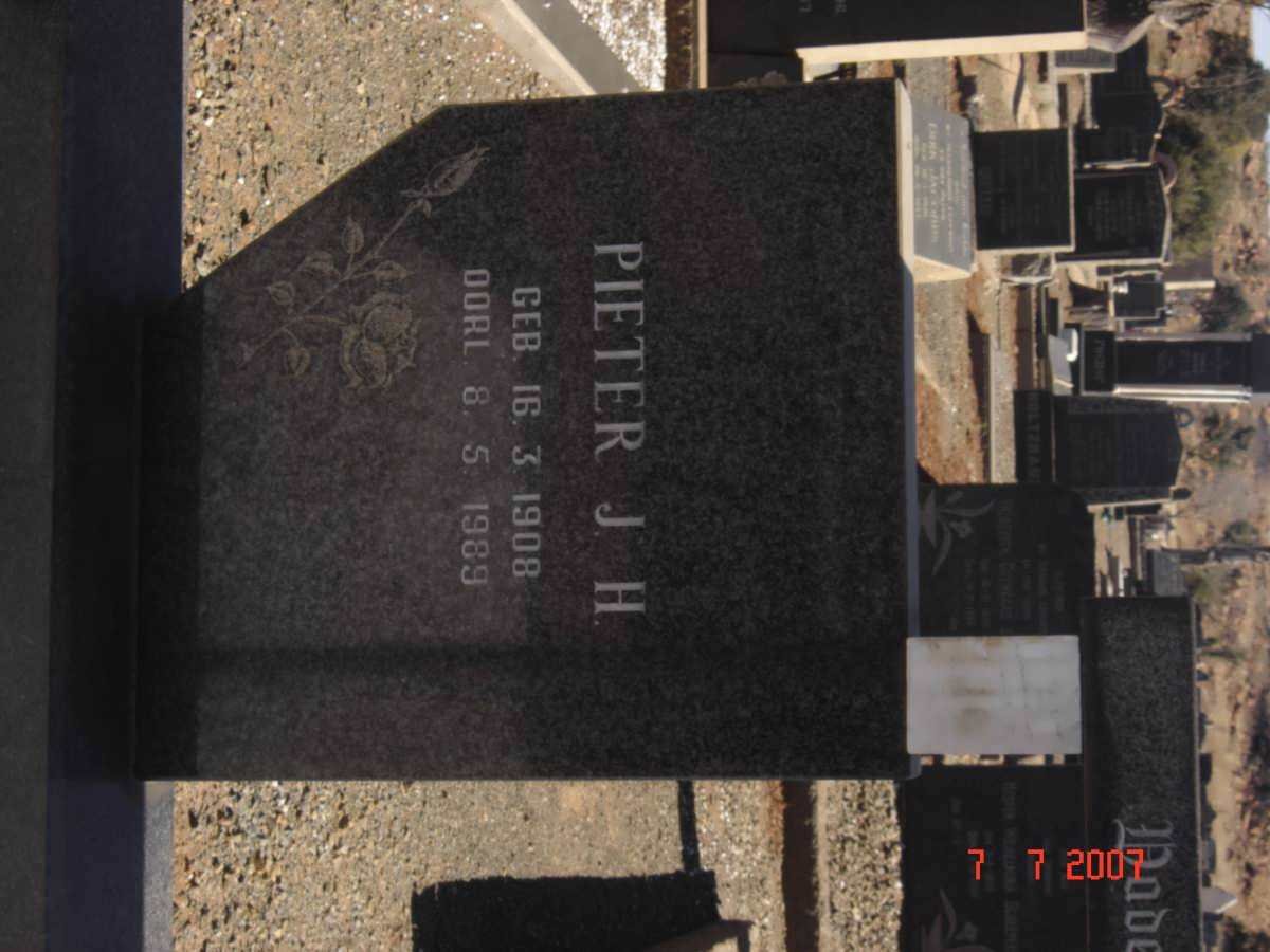 BOOYENS  Pieter J.H. 1908-1989