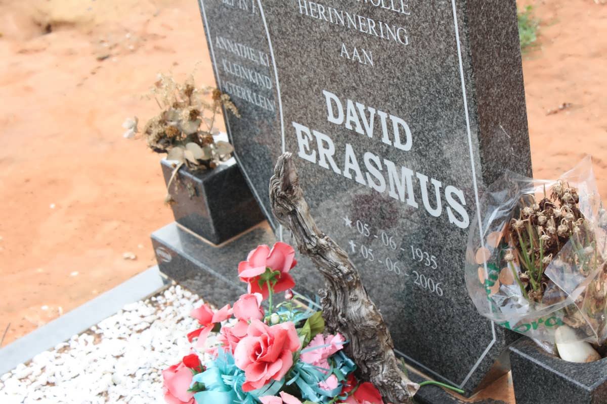 ERASMUS David 1935-2006