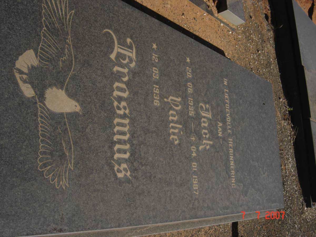 ERASMUS Jack 1935-1987 &amp; Valie 1936-
