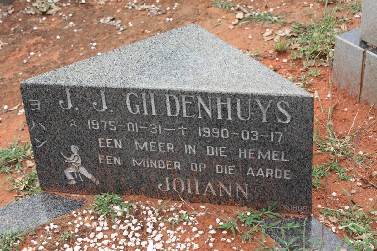 GILDENHUYS J.J. 1975-1990