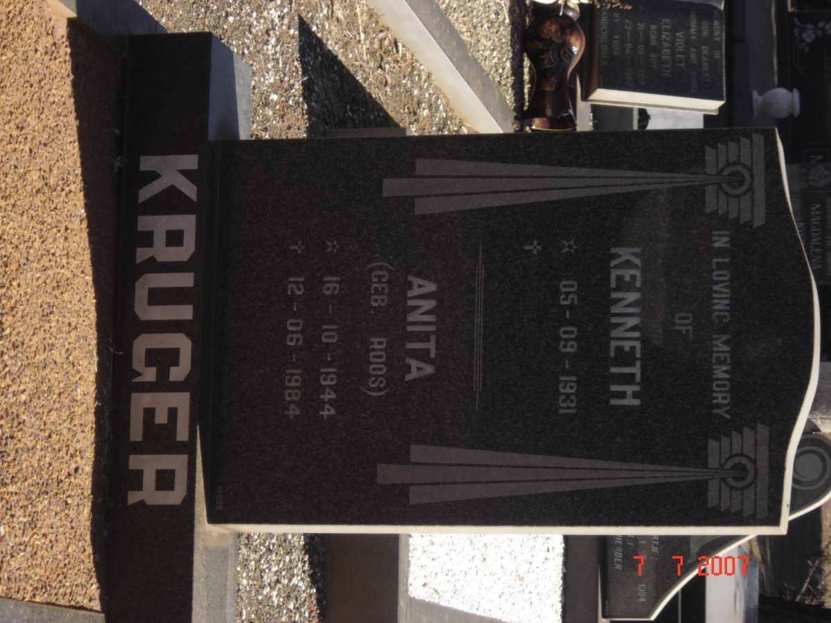 KRUGER Kenneth 1931- &amp; Anita ROOS 1944-1984