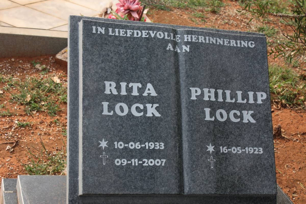 LOCK Phillip 1923- &amp; Rita 1933-2007
