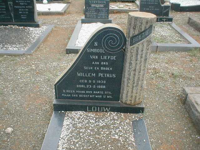 LOUW Willem Petrus 1939-1968