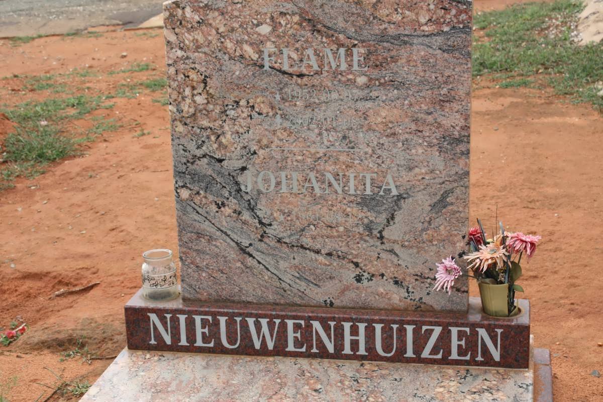 NIEUWENHUIZEN Flame 1952-2002 &amp; Johanita 1961-
