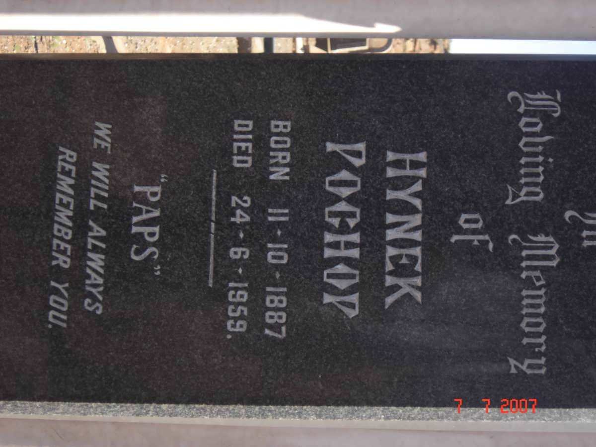 POCHOP Hynek 1897-1959