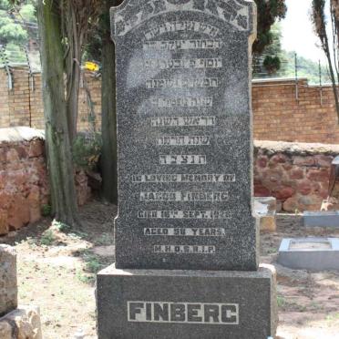 FINBERG Jacob -1928