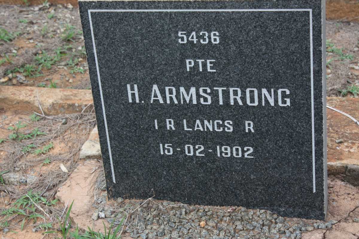 ARMSTRONG H. -1902