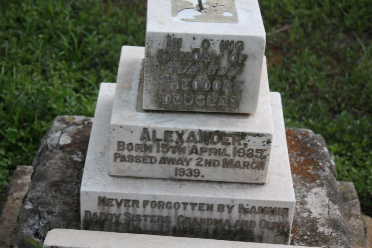 ALEXANDER Theodore Douglas 1935-1939