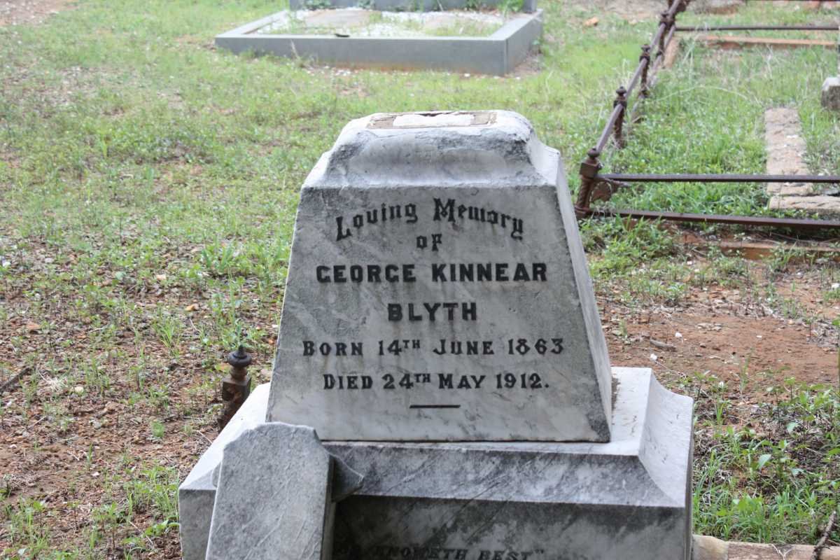 BLYTH George Kinnear 1863-1912