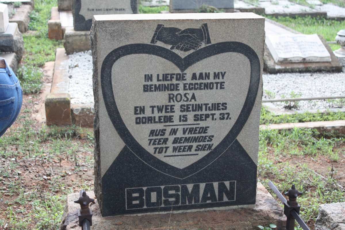 BOSMAN Rosa -1937 :: BOSMAN Two sons -1937