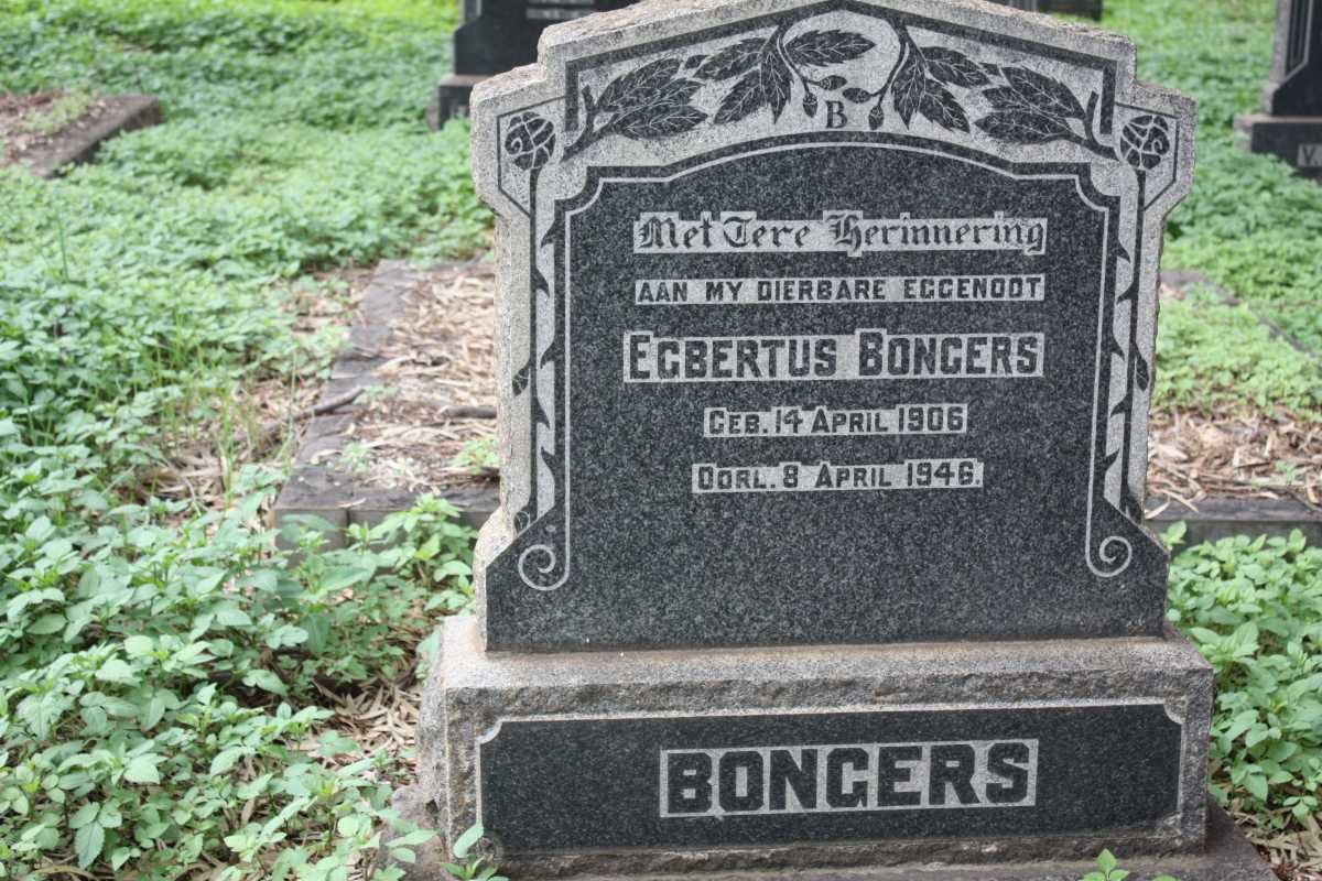 BONGERS Egbertus 1906-1946