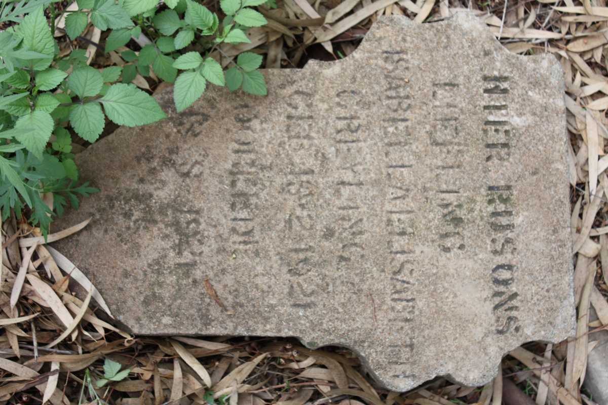 GREYLING Isabella Elisabeth 1921-1921