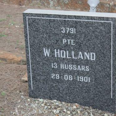 HOLLAND W. -1901